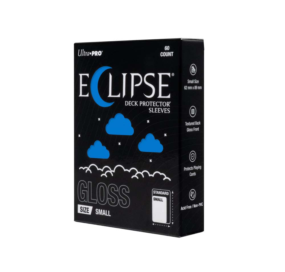Ultra Pro ECLIPSE Gloss Small DECK PROTECTOR Sleeves: Pacific Blue - 60ct