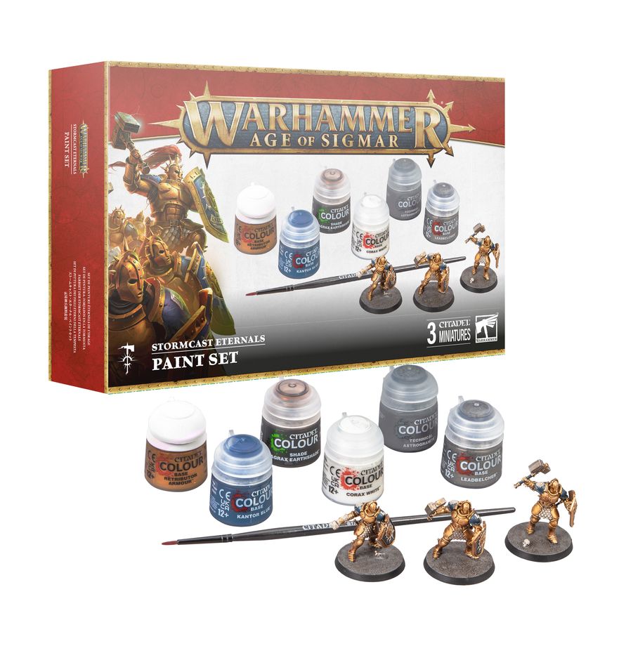 Warhammer (Age of Sigmar): Stormcast Eternals Paints Set
