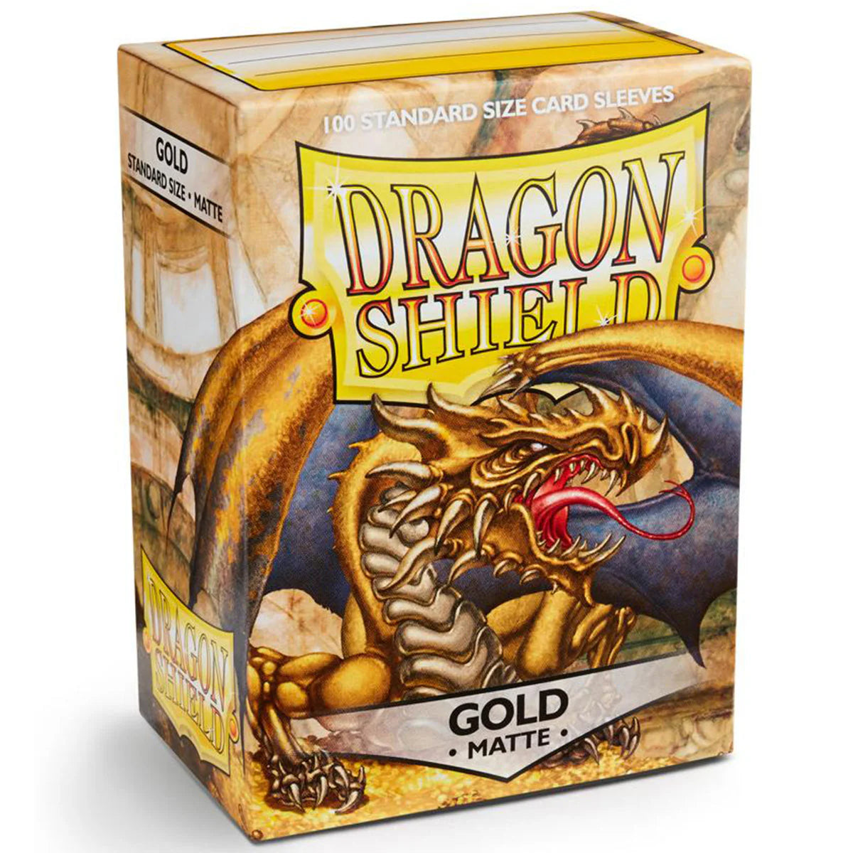 Dragon Shield Matte Gold Card Sleeves - 100 pack