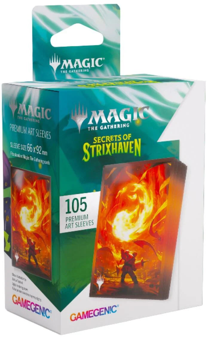 Gamegenic MTG Secrets of Strixhaven Sleeves- Red