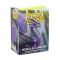 Dragon Shield Matte Nebula & Silver Dual Card Sleeves - 100 pack