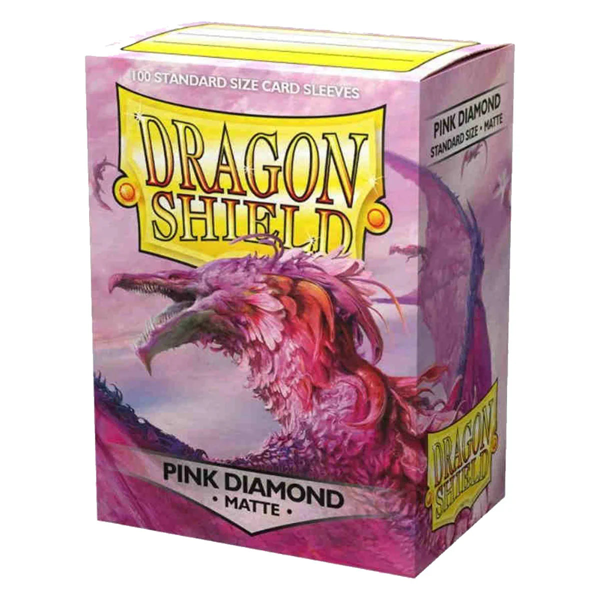 Dragon Shield Matte Pink Diamond Card Sleeves - 100 pack