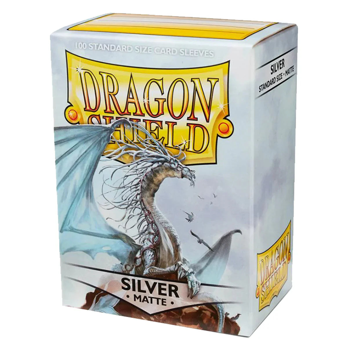 Dragon Shield Matte Silver Card Sleeves - 100 pack