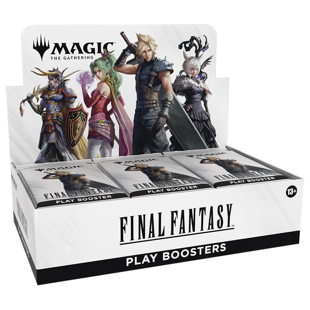 Magic the Gathering Final Fantasy Play Booster Display