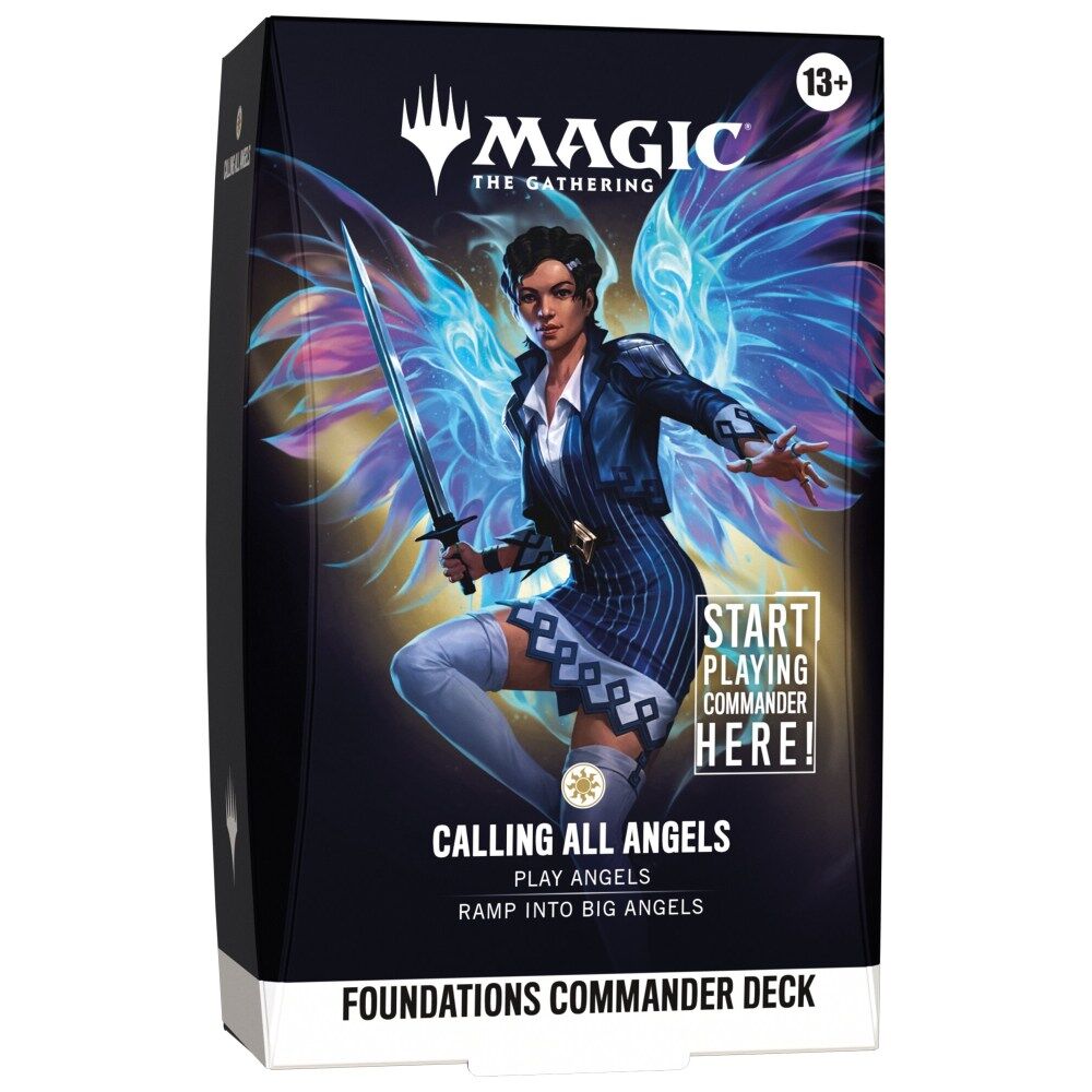 Magic the Gathering Foundations Commander Deck - Calling All Angels