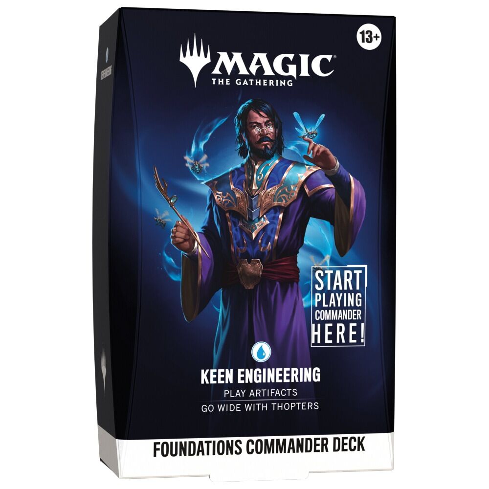 Magic the Gathering Foundations Commander Deck - Keen Engineering