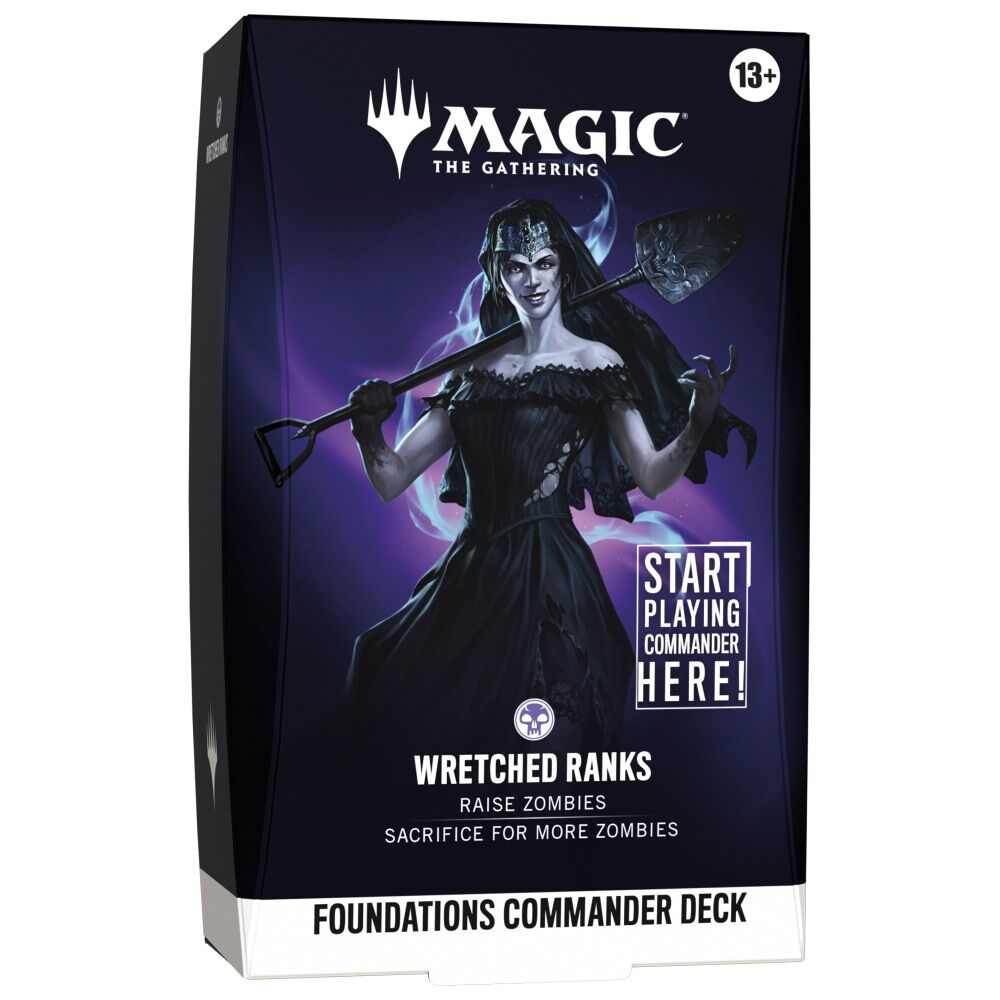 Magic the Gathering Foundations Commander Deck - Wretched Ranks
