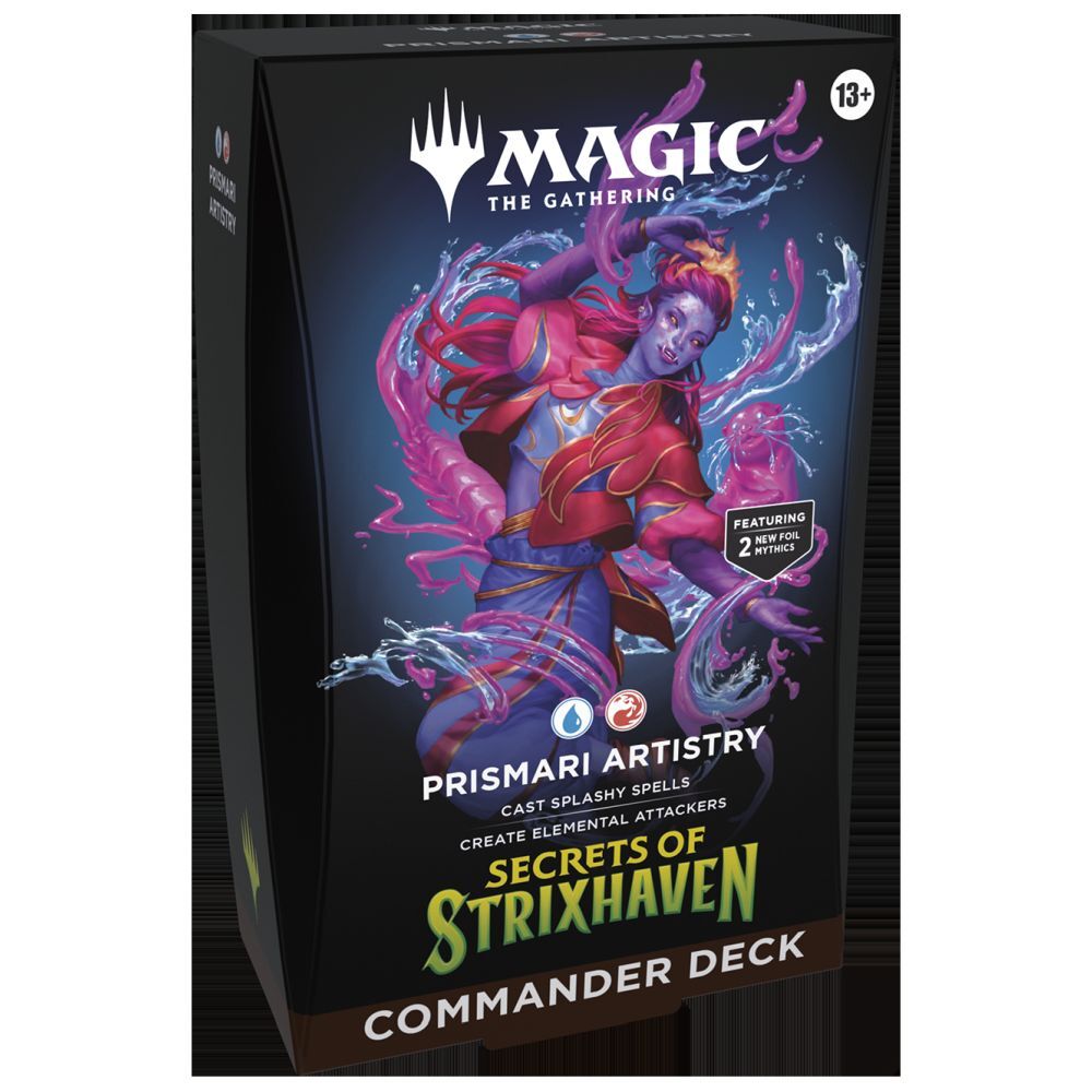 Magic Secrets of Strixhaven - Commander Deck Display - Prismari Creativity