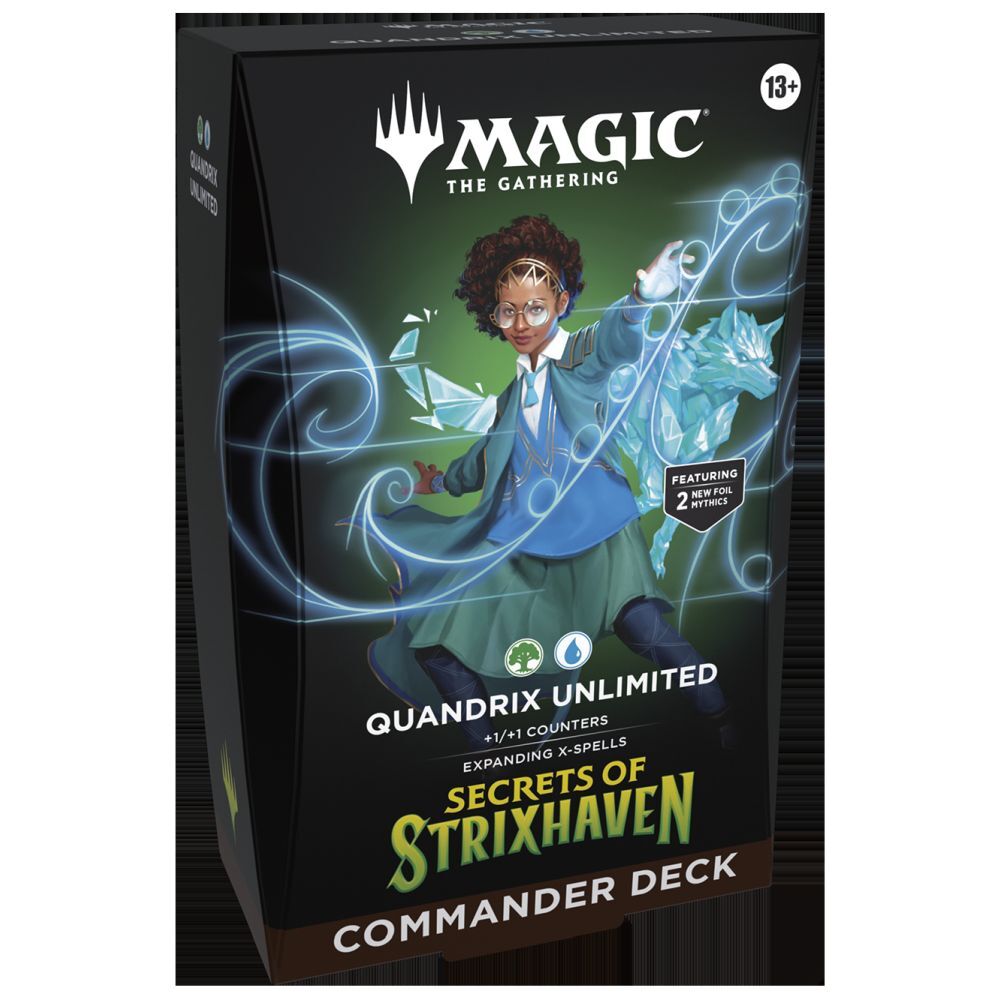 Magic Secrets of Strixhaven - Commander Deck Display - Quandrix Unlimited